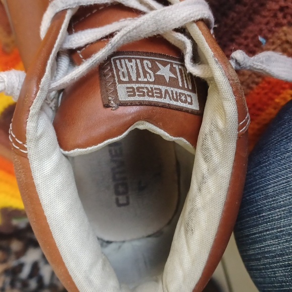 Chuck Taylor All Star Street Mid 'Pinecone’ Leather Sneakers Size 10 MSRP $160 - Picture 5 of 8